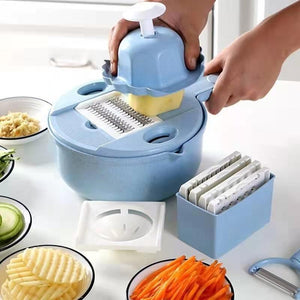 (🎅 Christmas Early Special Offer - 30% OFF )12-in-1 Vegetable Slicer Cutter Set
