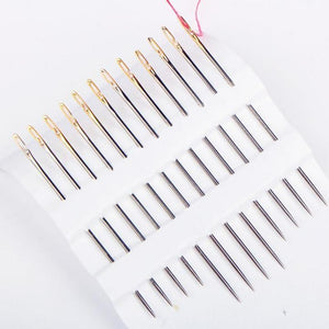 Self-threading Needles