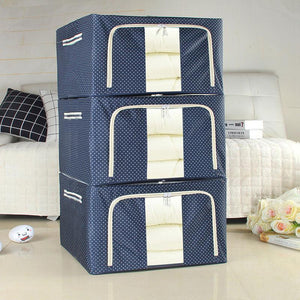 Oxford Cloth Steel Frame Storage Box(🎊Semi-Annual Sale - 50% OFF + Buy 4 Free Shipping)