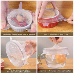 Stretch & Fit - Silicone Stretch Lids (6pcs)