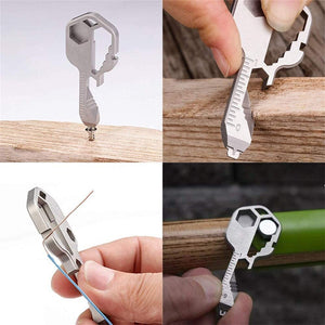 24 in 1 Key shaped pocket tool