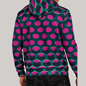 3D Graphic Printed Hoodies Geometric