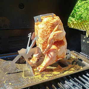 Portable Chicken Stand Beer Motorcycle BBQ(🎁Early Thanksgiving Day Promotion-50% OFF)