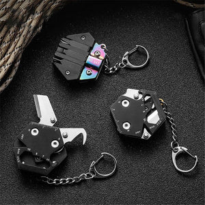 14 in 1 Multifunctional EDC Keychain