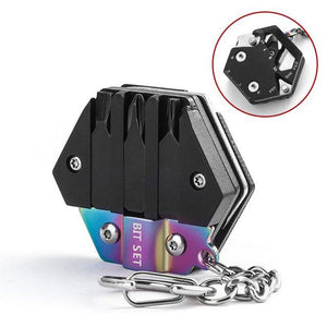 14 in 1 Multifunctional EDC Keychain