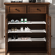 Retractable Cabinet Organizer Storage Shelf