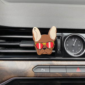 French Bulldog Perfume Clip Air Freshener