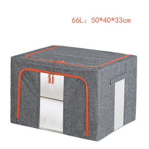 Oxford Cloth Steel Frame Storage Box(🎊Semi-Annual Sale - 50% OFF + Buy 4 Free Shipping)