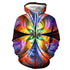 3D Graphic Printed Hoodies Kaleidoscope