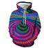 3D Graphic Printed Hoodies Spiral