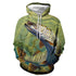 3D Graphic Printed Hoodies Fish