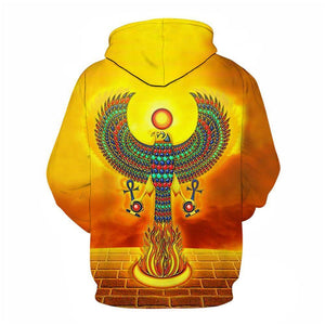 3D Graphic Printed Hoodies Phoenix