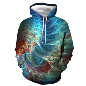 3D Graphic Printed Hoodies Brook