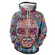 3D Graphic Printed Hoodies Stan Lee