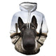 3D Graphic Printed Hoodies Dog