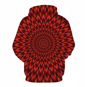 3D Graphic Printed Hoodies Sunflower