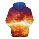 3D Graphic Printed Hoodies Morning Glow