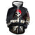 3D Graphic Printed Hoodies Skull And Turban