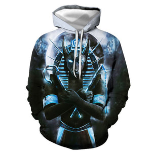 3D Graphic Printed Hoodies Desert Of Death