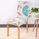 Floral Print Design Stretch Chair Cover For Party Banquet Wedding Restaurant(1 Set of 4 PCS)